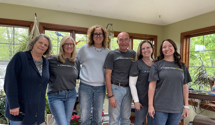 Clearview team at Hope Grows Victorian Tea Event